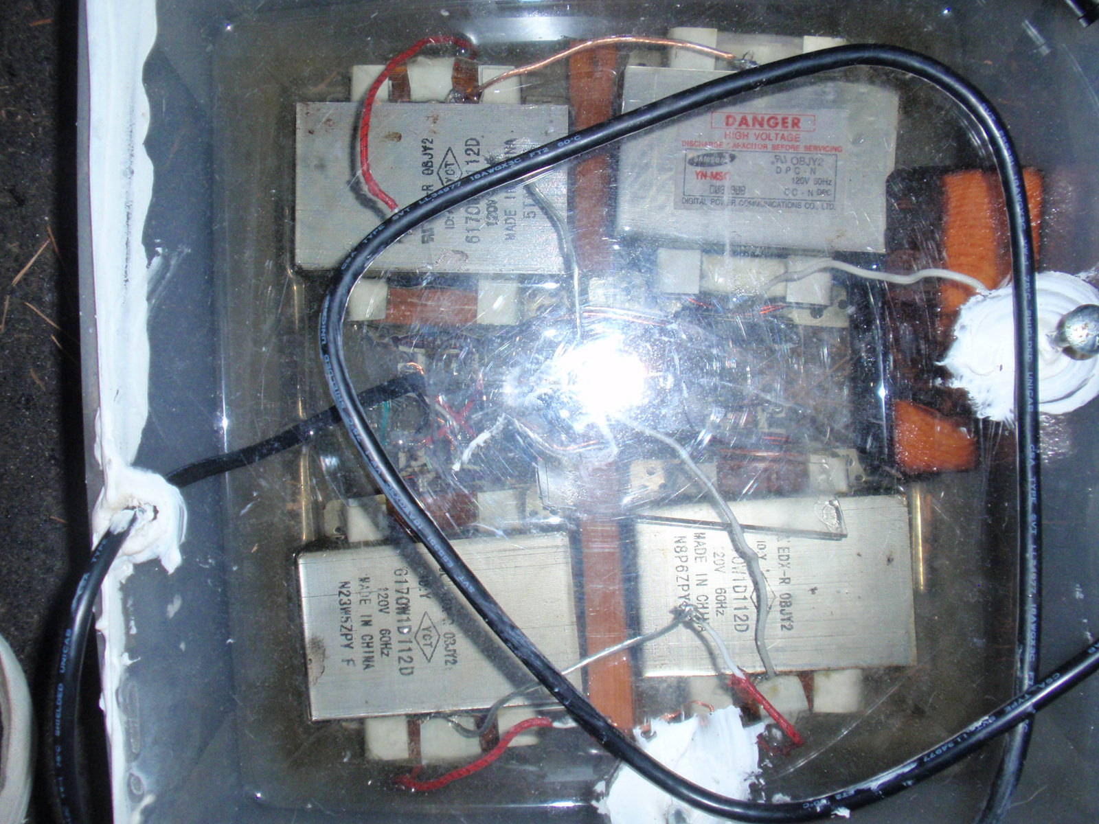 how to design a microwave oven transformer ? Schema Digital