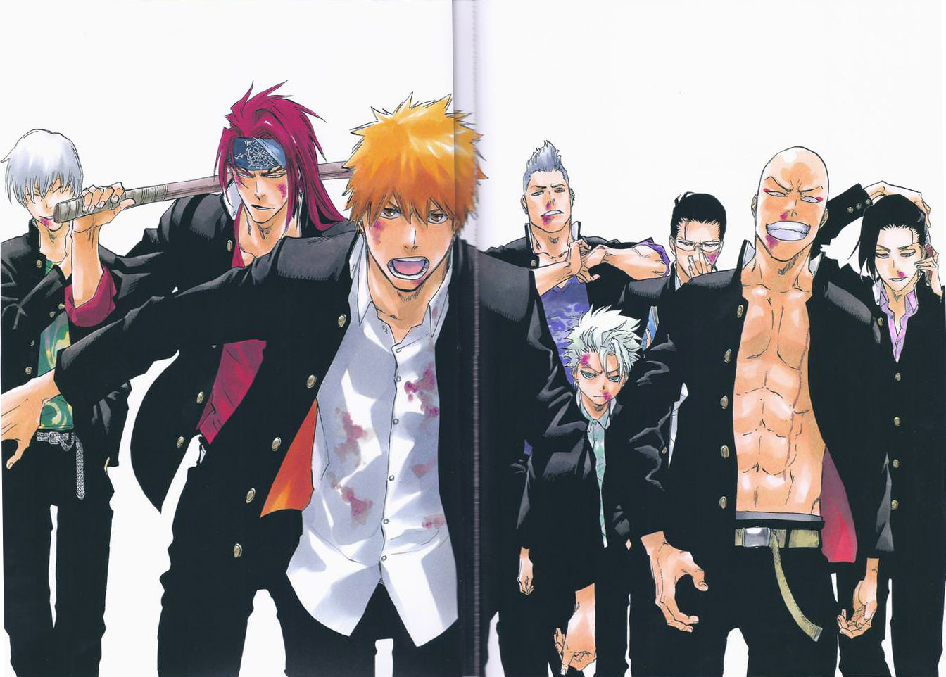 Bleach Jet L Interview De Tite Kubo Ichigo Orihime Isshin Hitsugaya Et Rangiku