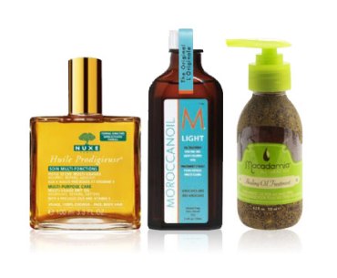 Why is hair oil so popular? Nuxe MoroccanOil and Macadamia Oil