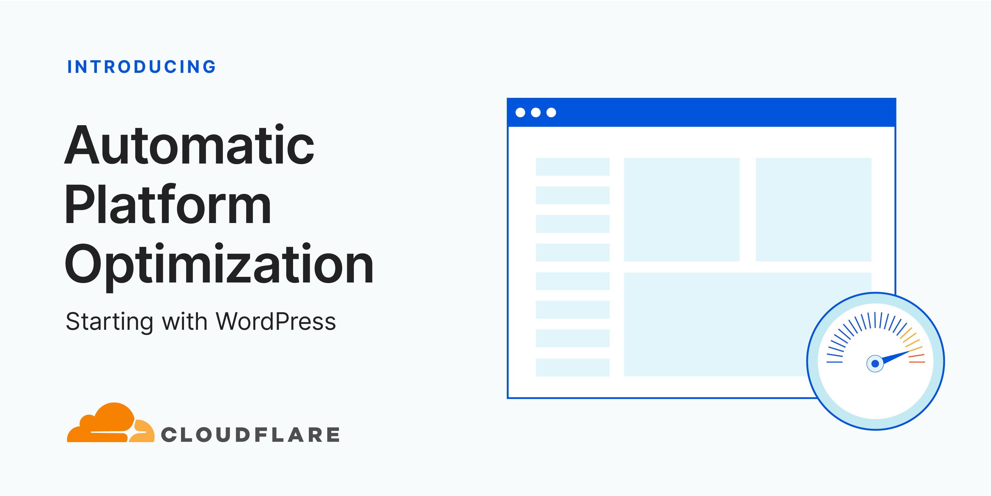 Run a speed to test to see if . Introducing Automatic Platform Optimization Starting With Wordpress