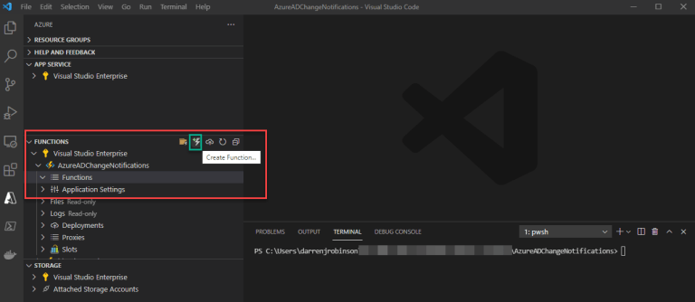 Subscribing To Azure AD Change Notifications With PowerShell Darrenjrobinson Bespoke 