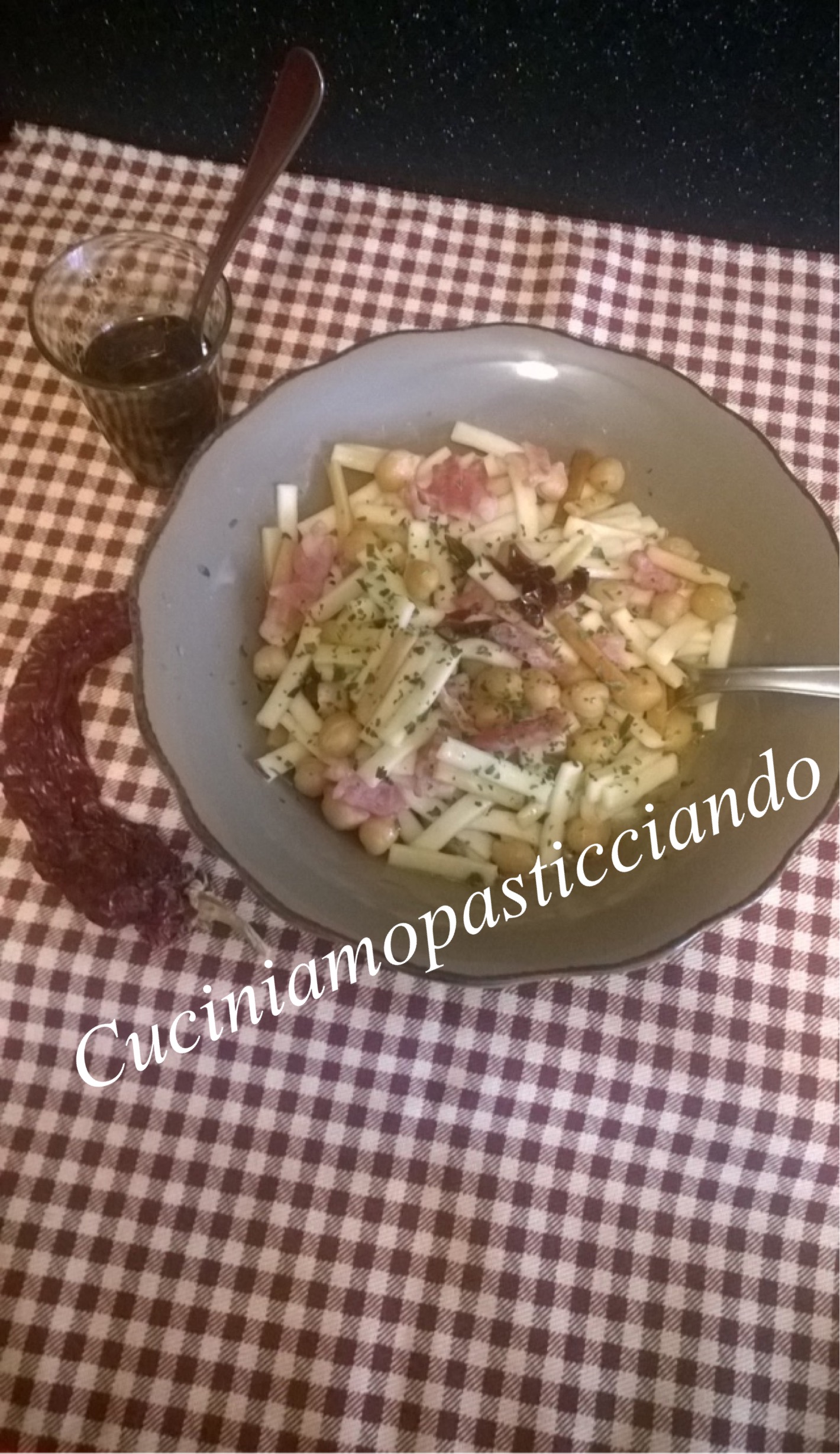 Sagne e ceci cuciniamopasticciando