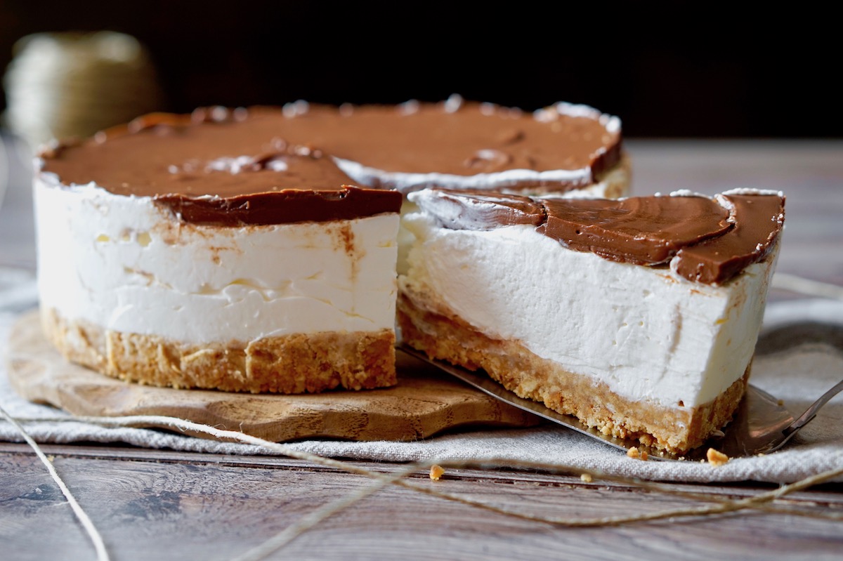 Torta Fredda Allo Yogurt E Nutella Dolci Ricette Di Pietro