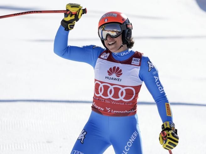 Federica Brignone vince la Coppa del Mondo di SuperG