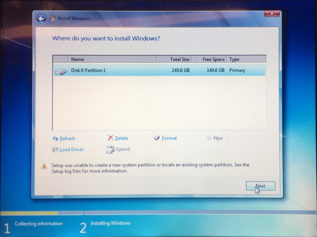 Windows Cannot Be Installed To Disk 0 Partition 1 Temukan Caramu Disini