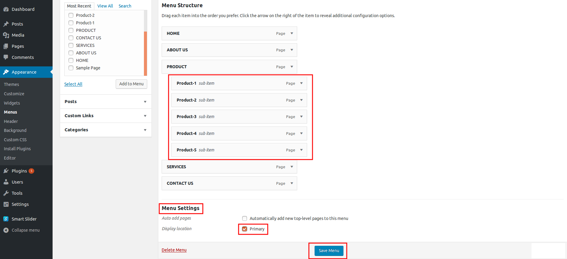 Css dropdown menu in wordpress · demo. How to Create a Dropdown Menu in WordPress without Code or Plugin | HostOnNet.com