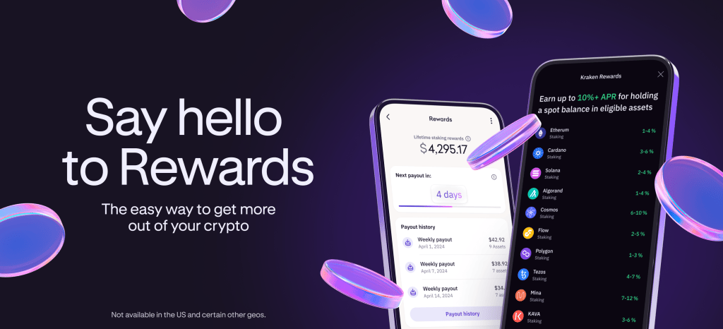 Rewards is now out there on Kraken Professional!