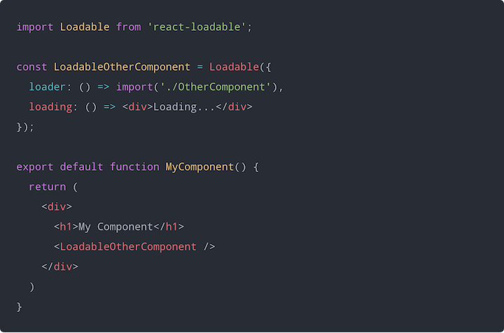 Lazy loading React components - LogRocket Blog
