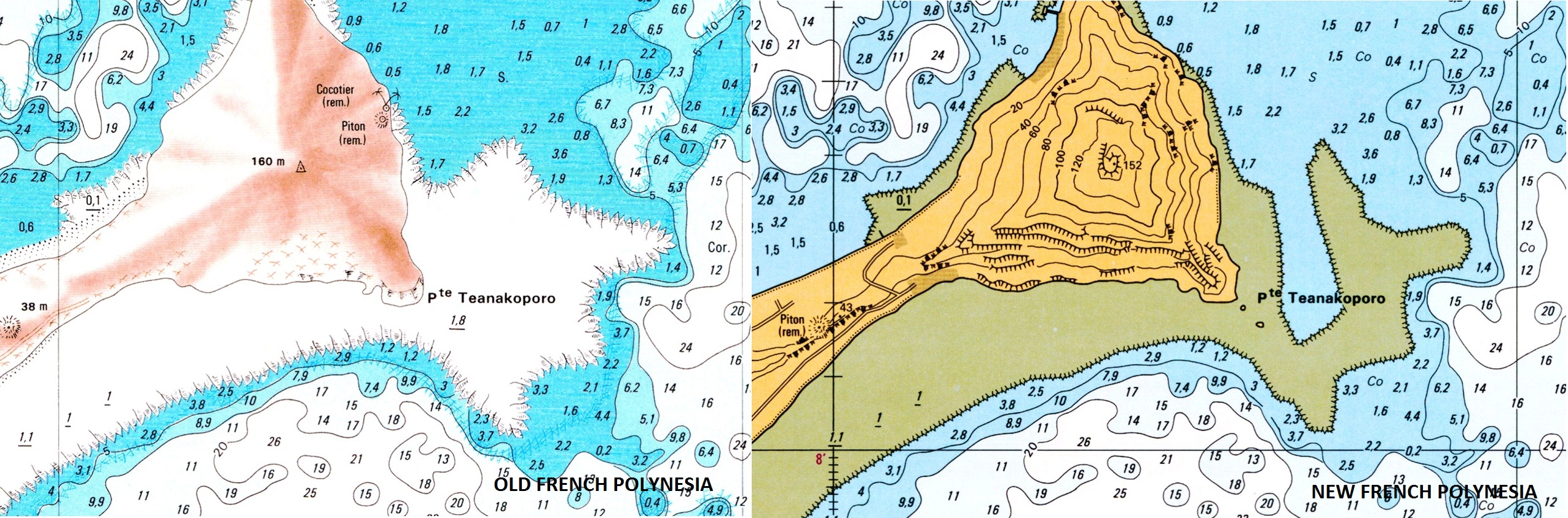French Polynesia & New Caledonia Raster Chart Update (WRMPC02MAP2.1