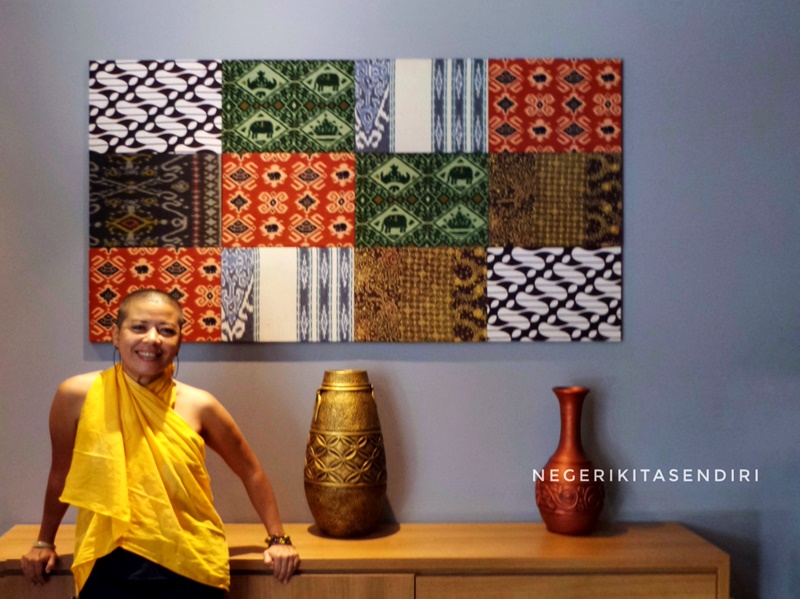 10+ Ide Dekorasi Dinding Dengan Kain Batik - Live Laugh