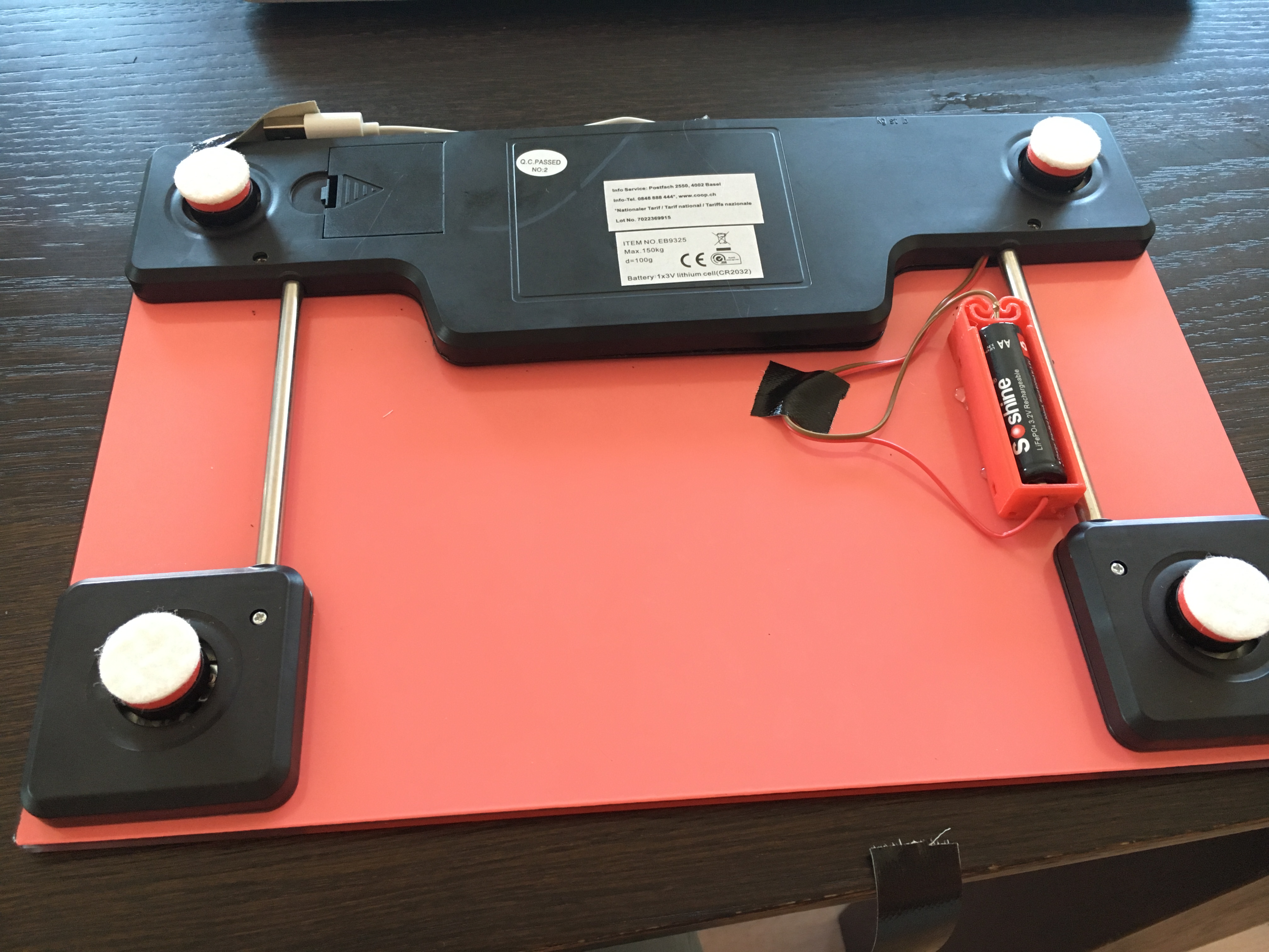 ESP8266 Turn a 9 Body Scale into a Smart Scale Part 1