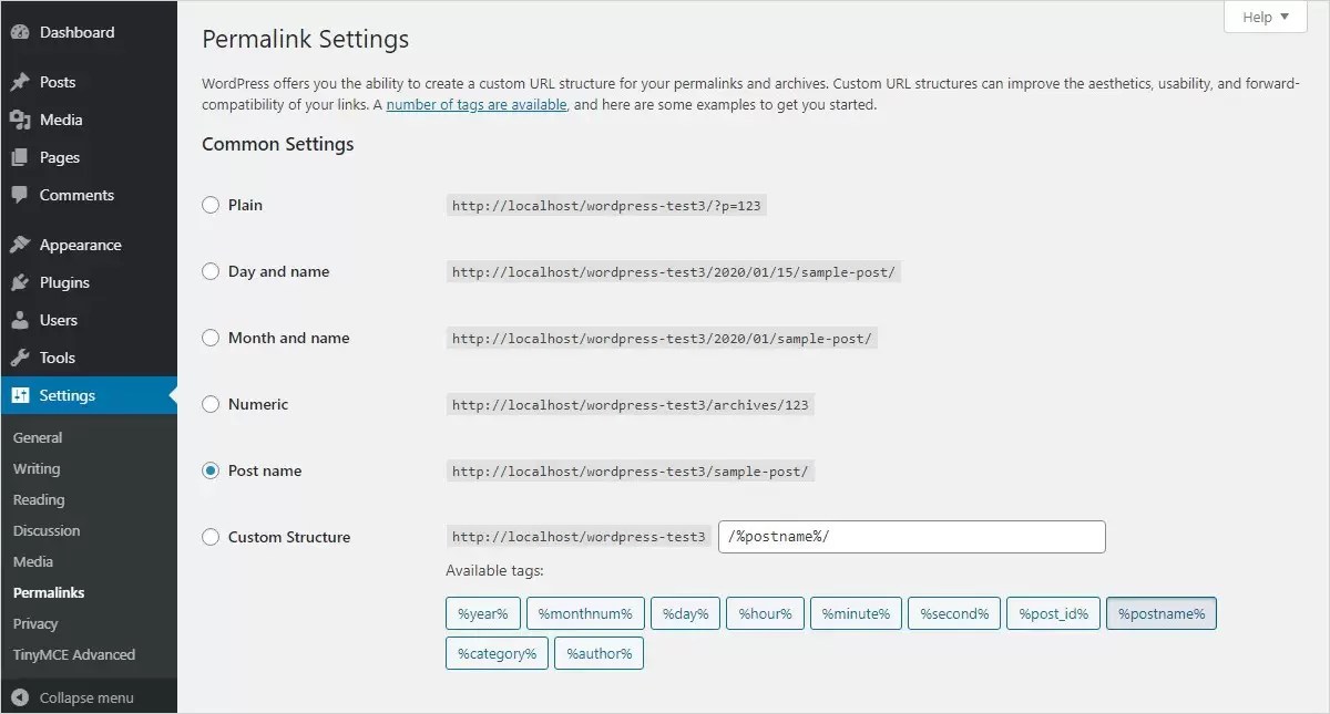 To get started, expand the wordpress settings menu. WordPress Permalinks : Beginners Guide - TemplateToaster Blog