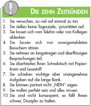 Zeitmanagement Eisenhower Prinzip Zeiteinteilung