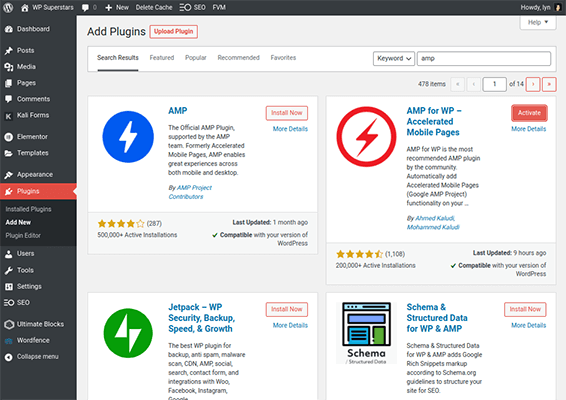 Php class to clear google amp cache. How To Enable And Disable Google Amp In Wordpress