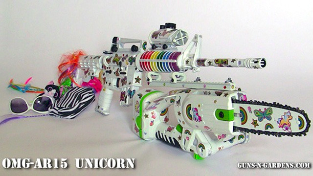 The Assault Rifle for your Inner Barney or Barbie