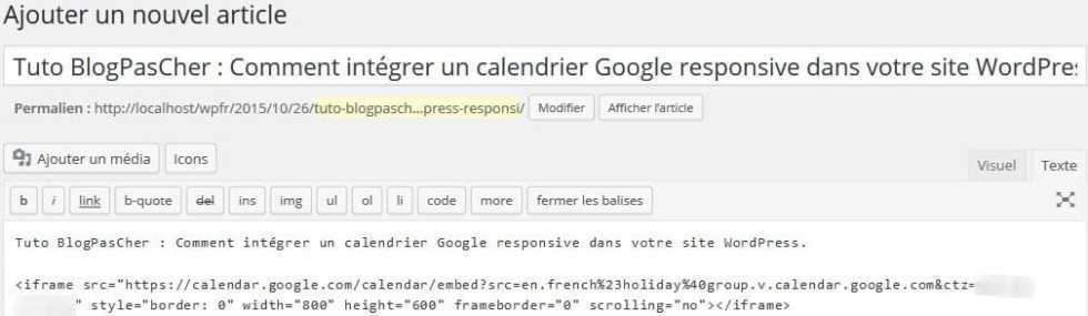 Googleカレンダーをwordpress Webサイトに統合する方法