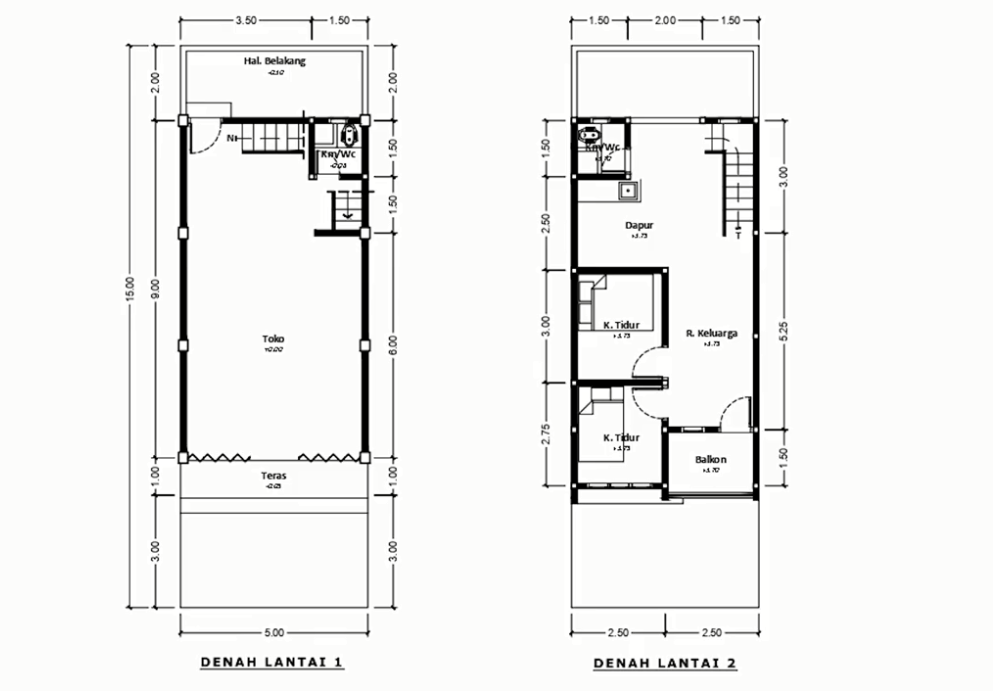 Desain dalam ruko 2 lantai, denah ruko 2 lantai 8x12, ruko cantik minimalis . 12 Referensi Gambar Denah Ruko 2 Lantai 1 Lantai Minimalis