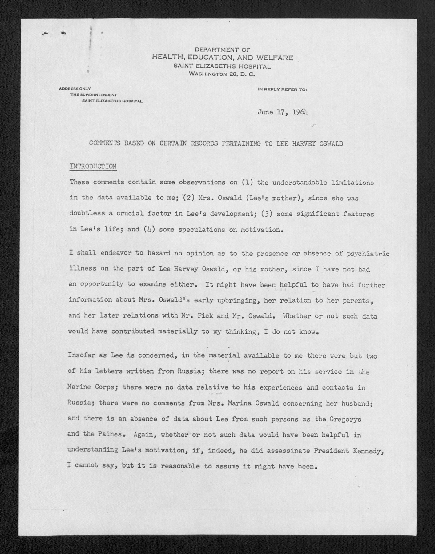 Allen Dulles and the Warren Commission Mudd Manuscript Library Blog