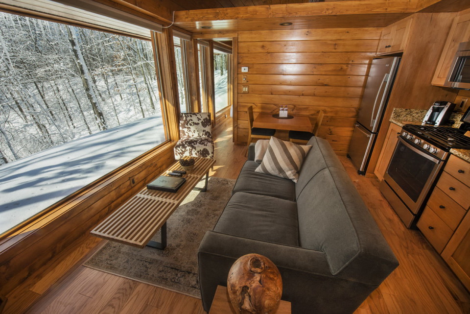 You can find used mobile homes for sale by visiting any one of our 12 sales centers. This Is An RV! Escape Cabin Style