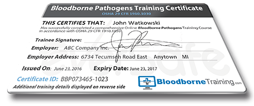 This course on bloodborne pathogens (bbp) . Bloodborne Pathogens Certification Training For Body Art Professionals