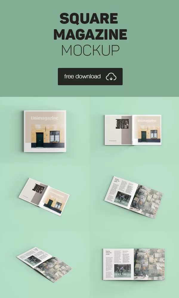 Find & download free graphic resources for square magazine mockup. Psd Square Magazine Mockup