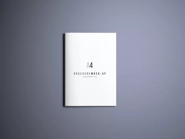 It is a photoshop mockup, so it is simple … Free A4 Brochure Mockup Psd
