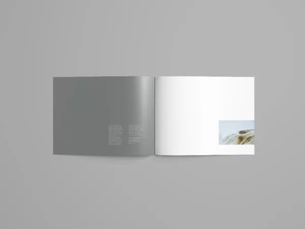 Free for commercial use high quality images A4 Landscape Brochure Mockup