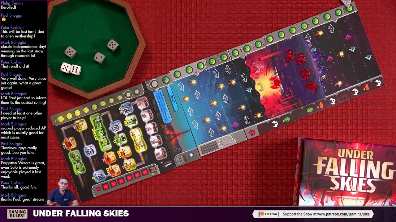 Under Falling Skies Tutorial Playthrough Boardgame Stories Under Falling Skies Tutorial Playthrough Boardgame Stories