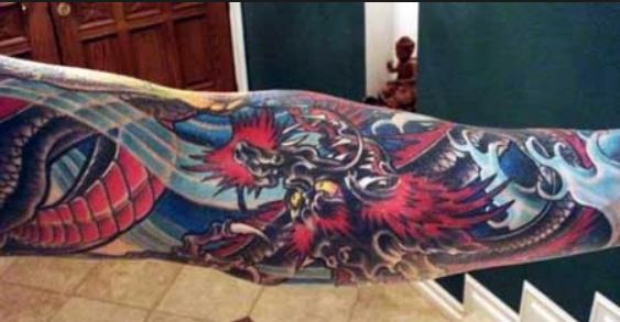 Joe Rogan's 2 Tattoos & Their Meanings - Body Art Guru 293_x_563_jpg