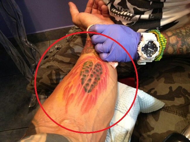 Dave Bautista's 33 Tattoos & Their Meanings - Body Art Guru 487_x_650_jpg