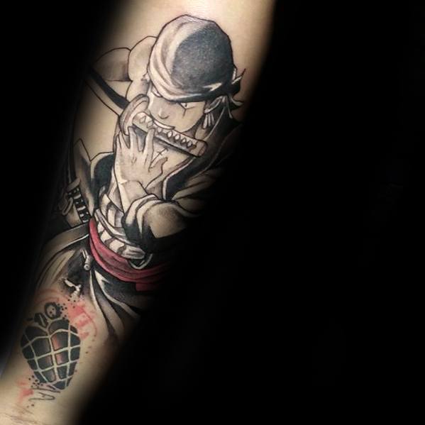 121 Trending Anime Tattoo Ideas With Meanings - Body Art Guru 599_x_599_jpg