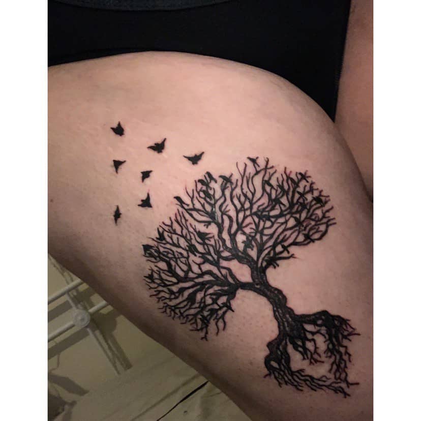 126 Amazing Yggdrasil Tattoo Ideas With Meanings - Body Art Guru 828_x_828_jpg