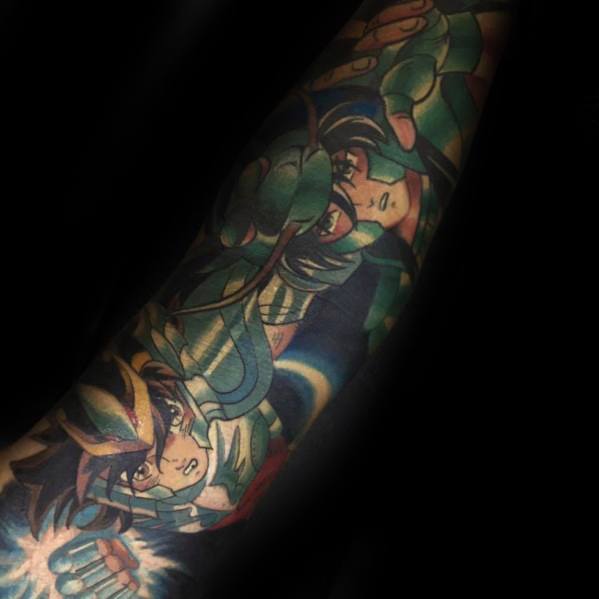 121 Trending Anime Tattoo Ideas With Meanings - Body Art Guru 599_x_599_jpg