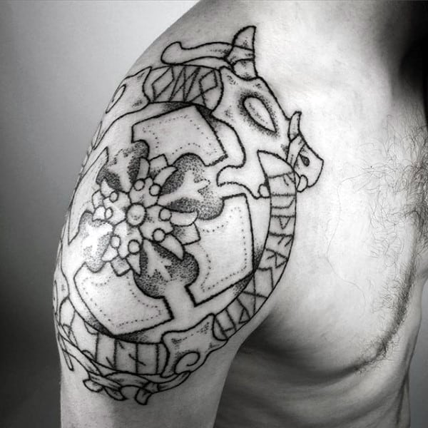 80+ Creative Rune Tattoo Ideas With Meanings - Body Art Guru 600_x_600_jpg