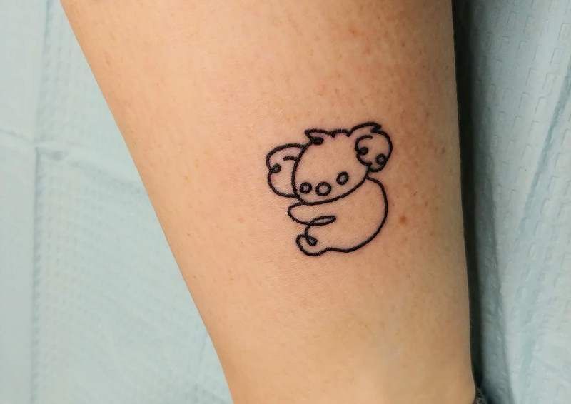 50+ Amazing Koala Tattoos With Meaning - Body Art Guru 566_x_800_jpg