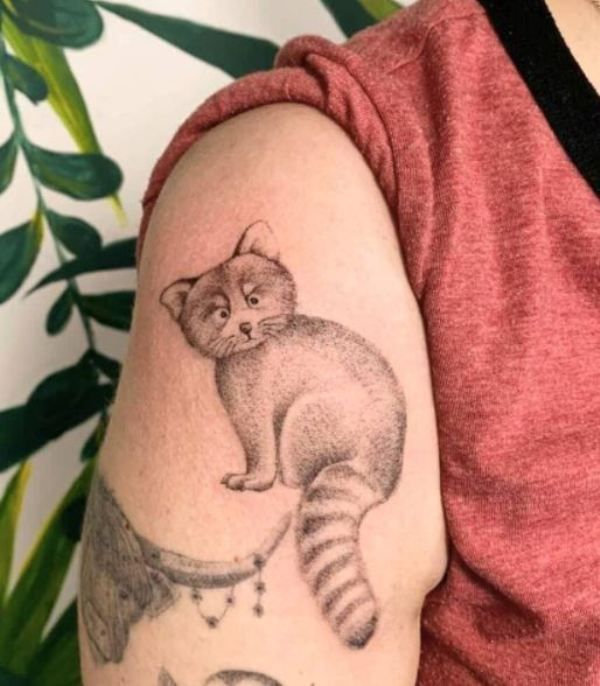 40+ Amazing Red Panda Tattoos With Meanings - Body Art Guru 686_x_600_jpg