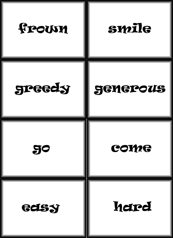 Opposites Preschool Worksheet : Preschool Opposite Worksheets :