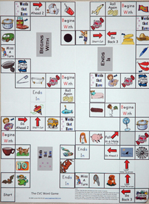 Students must guess what the object is before the time runs out. Phonics Board Games Say And Spell It