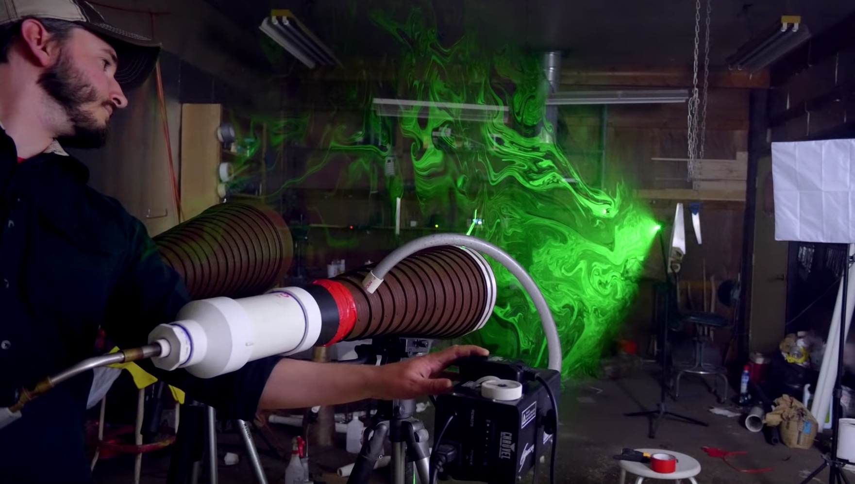 Watch this build and test of a high velocity vortex cannon Boing Boing