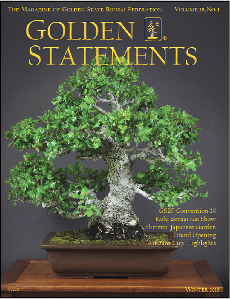 Golden Bonsai Statements Bonsai Bark