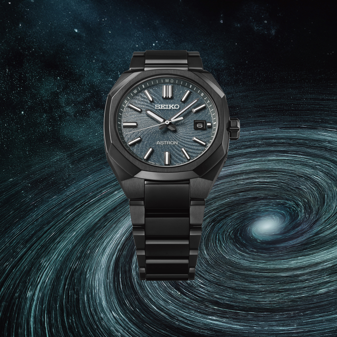 SEIKO アストロン】壮大な宇宙の神秘、星々が渦巻く銀河から着想を得た