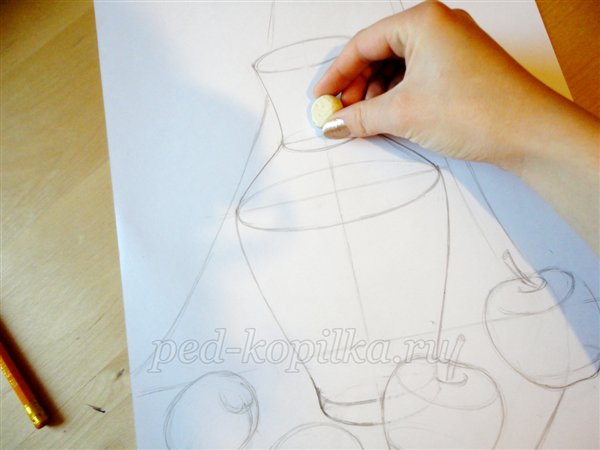 как нарисовать натюрморт с цветами