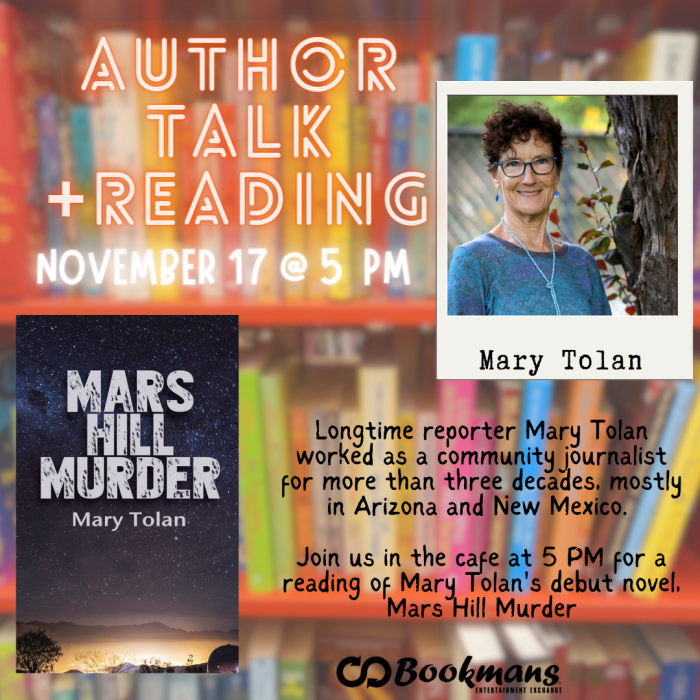 Mary Tolan - Author Reading - Bookmans Entertainment Exchange Mary tolan net worth