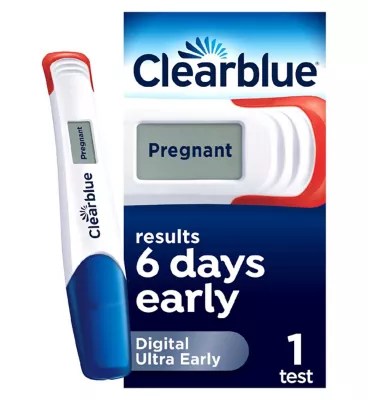 Telah terjual lebih dari 1 kali. Clearblue Digital Ultra Early Pregnancy Test 1 Digital Test Boots