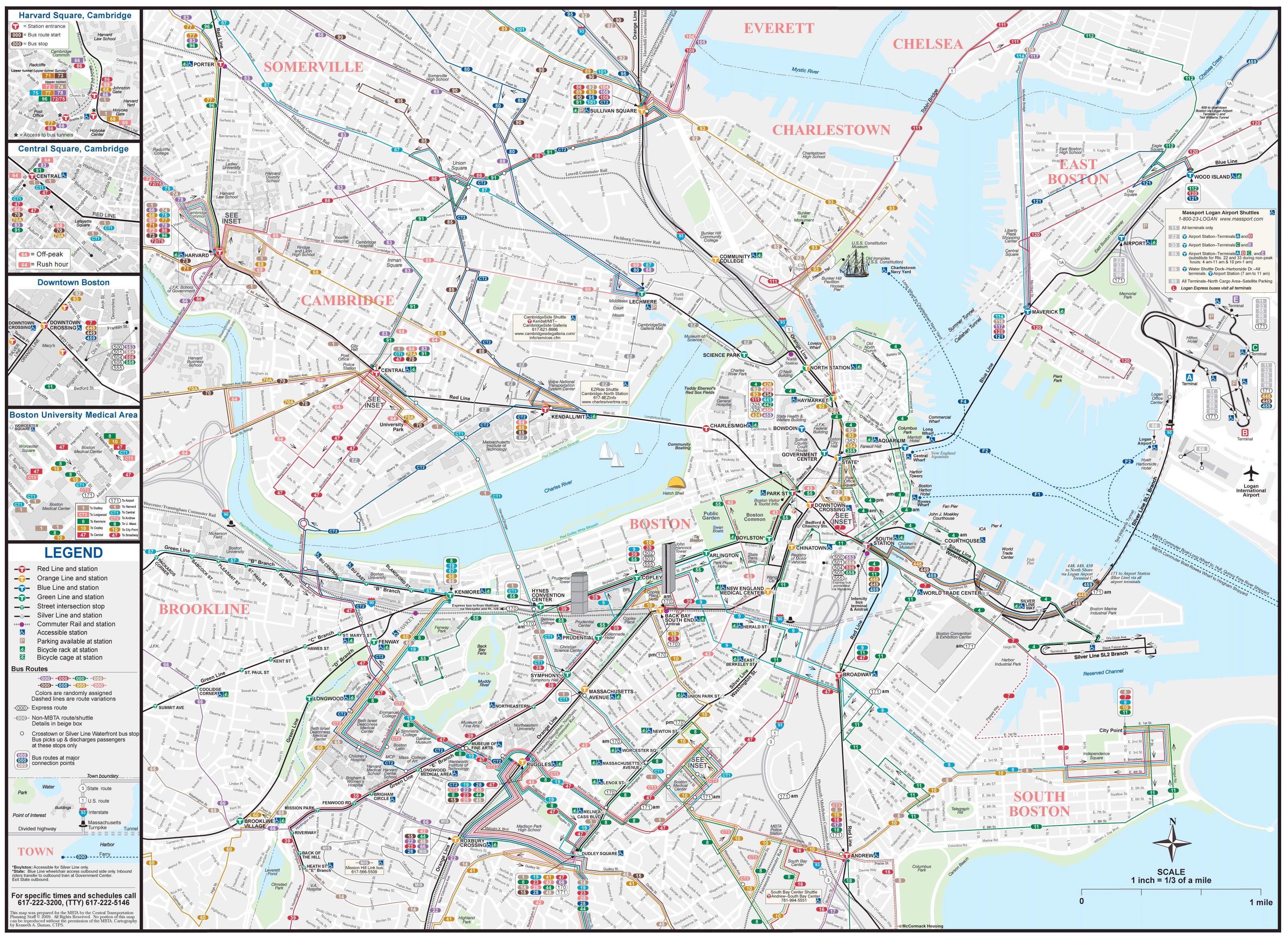 Great value on board cityview trolley tours in boston and key west. Map Of Boston Bus Bus Routes And Bus Stations Of Boston