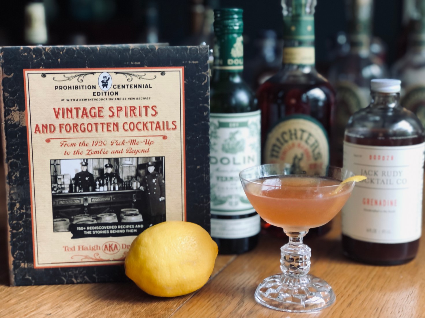 Prohibition Era Rye Whiskey Cocktails