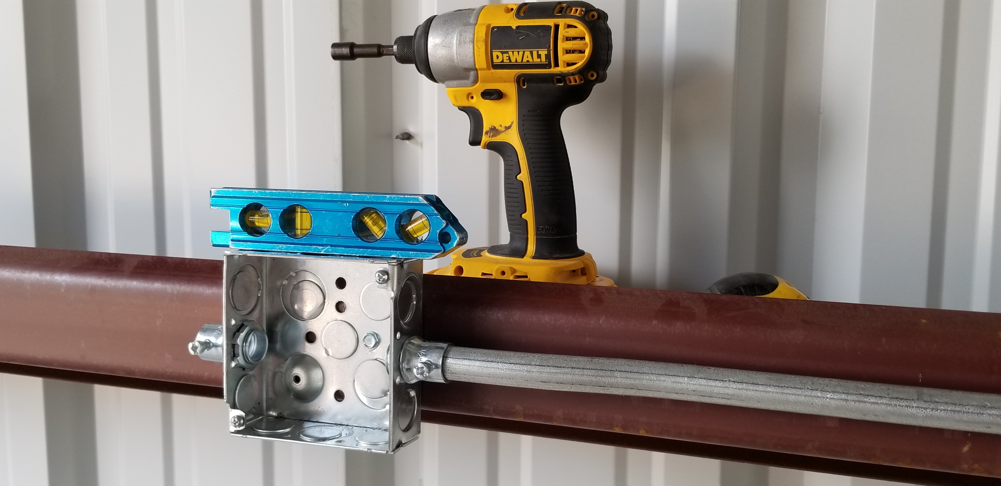 Save money on furniture, bedding, . Metal Building Electrical Wiring | Electrician La Vernia