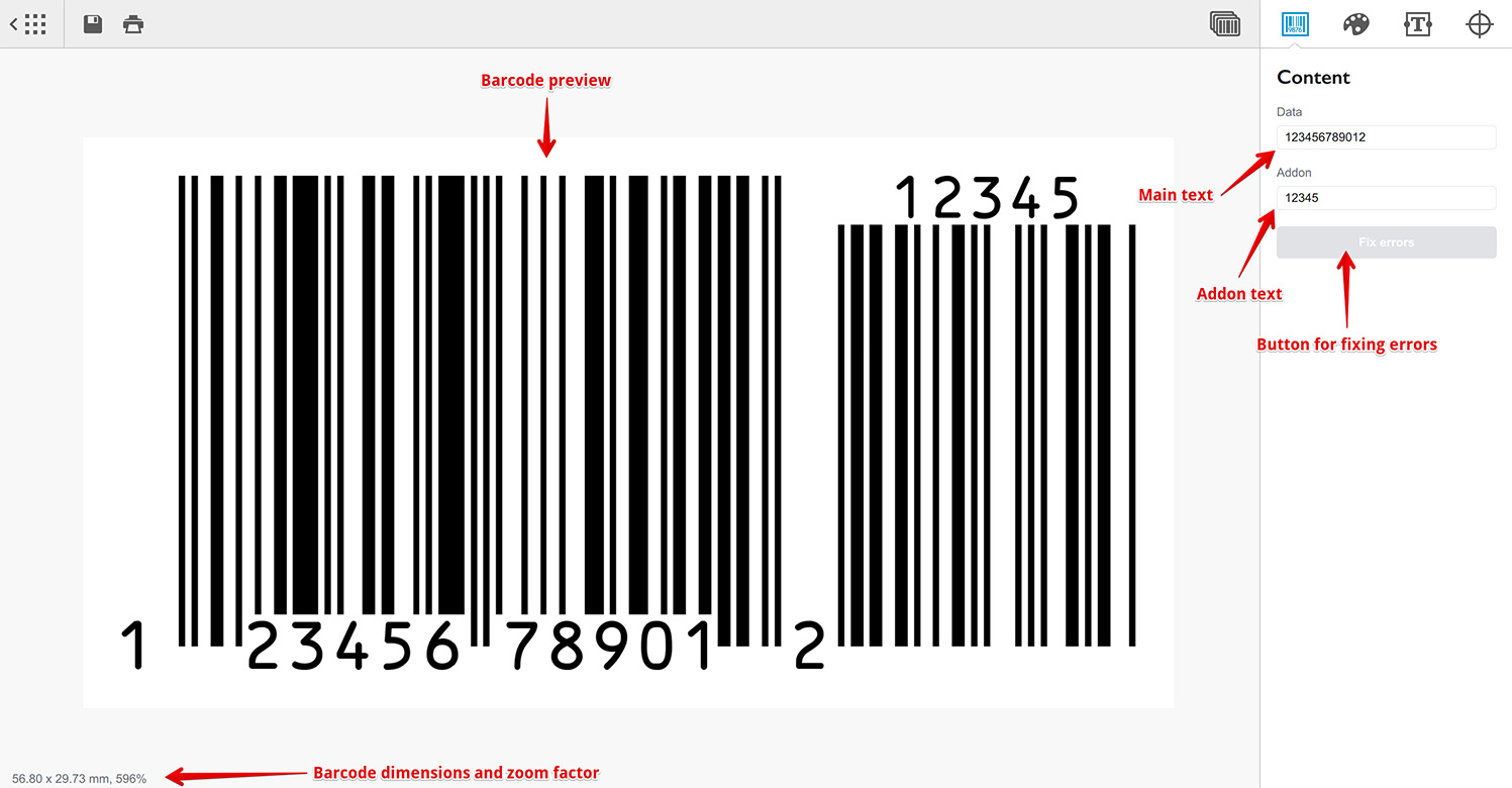 Download the generated barcode as bitmap or vector image. Upc A Barcode Generator