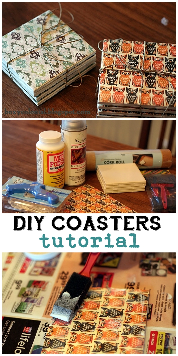 DIY Coasters for Christmas!