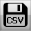 CSV files export icon